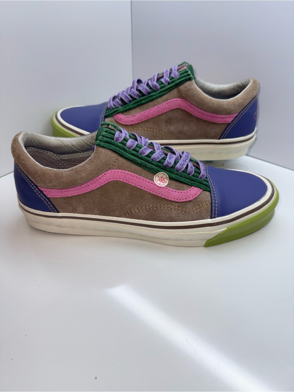 🔥 FEATURE x Vans Vault OG Old Skool LX “Double Down Sinner’s Club” M9W10.5🔥